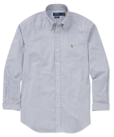 Polo Ralph Lauren Long Sleeve Performance Oxford Sport Shirt, Men's Big & Tall