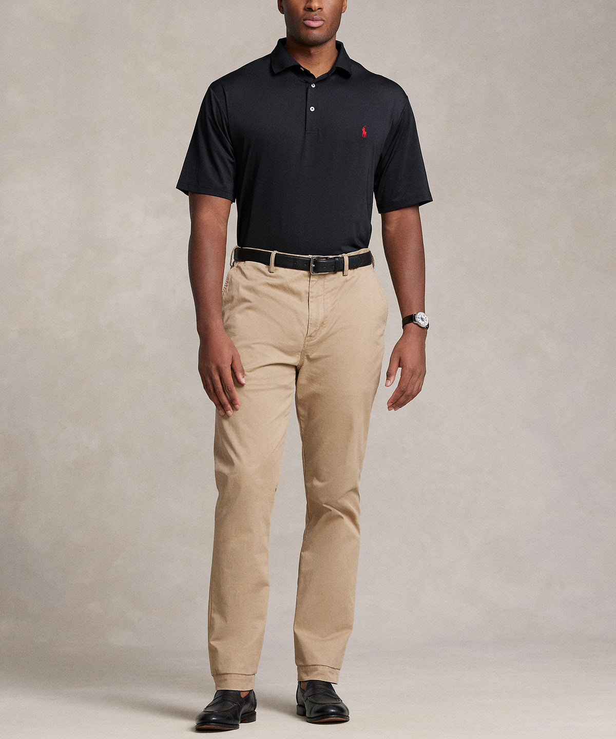 Polo Ralph Lauren Short Sleeve Performance Solid Polo, Men's Big & Tall