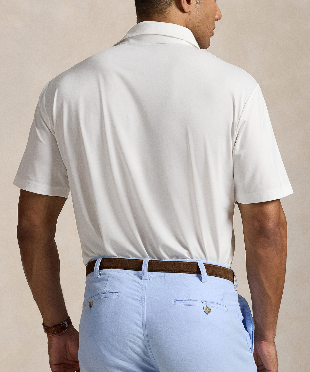 Polo Ralph Lauren Short Sleeve Performance Solid Polo, Men's Big & Tall