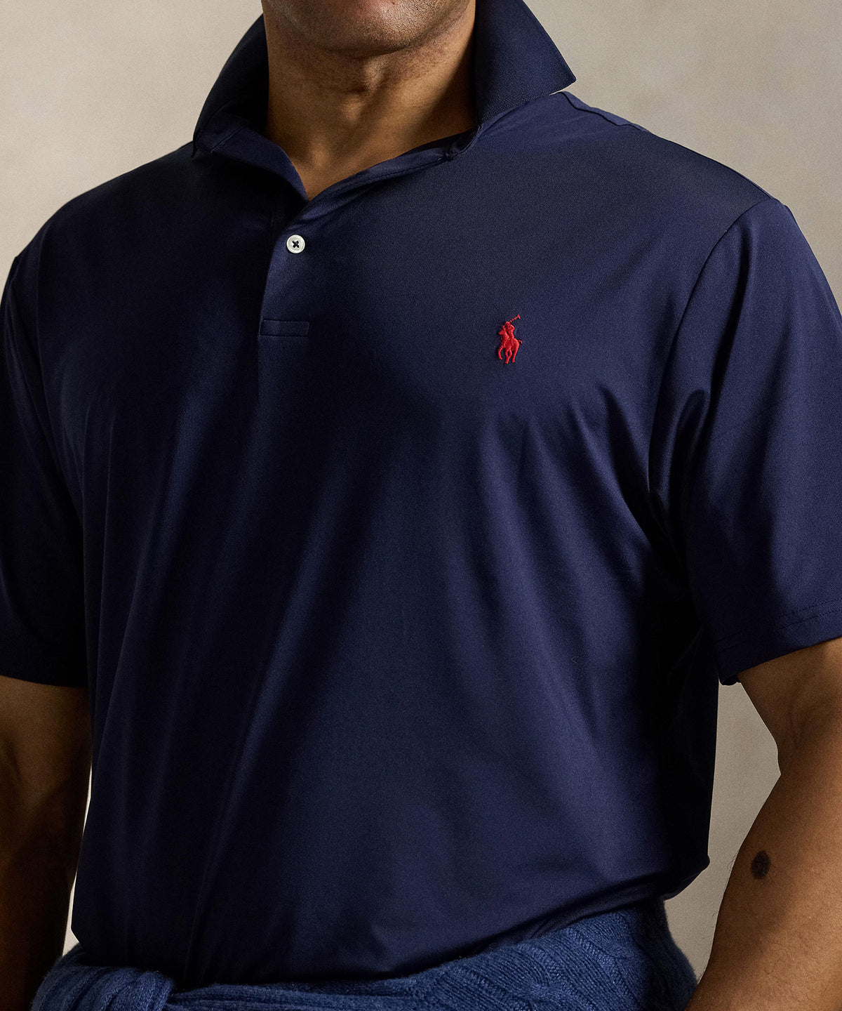 Polo Ralph Lauren Short Sleeve Performance Solid Polo, Men's Big & Tall