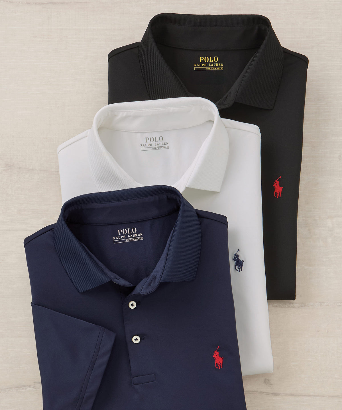 Polo Ralph Lauren Short Sleeve Performance Solid Polo, Men's Big & Tall