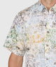 Westport Black Short Sleeve Batik Print Camp Shirt