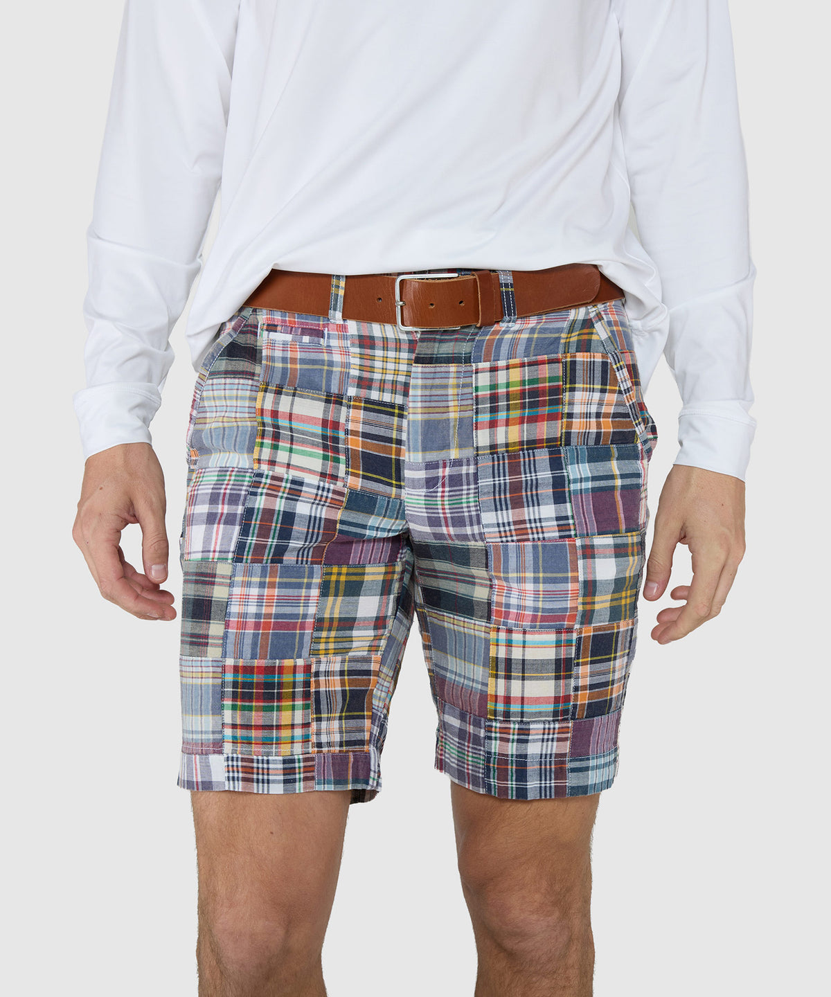Westport Lifestyle Ocean Isle Patchwork Shorts, Men's Big & Tall