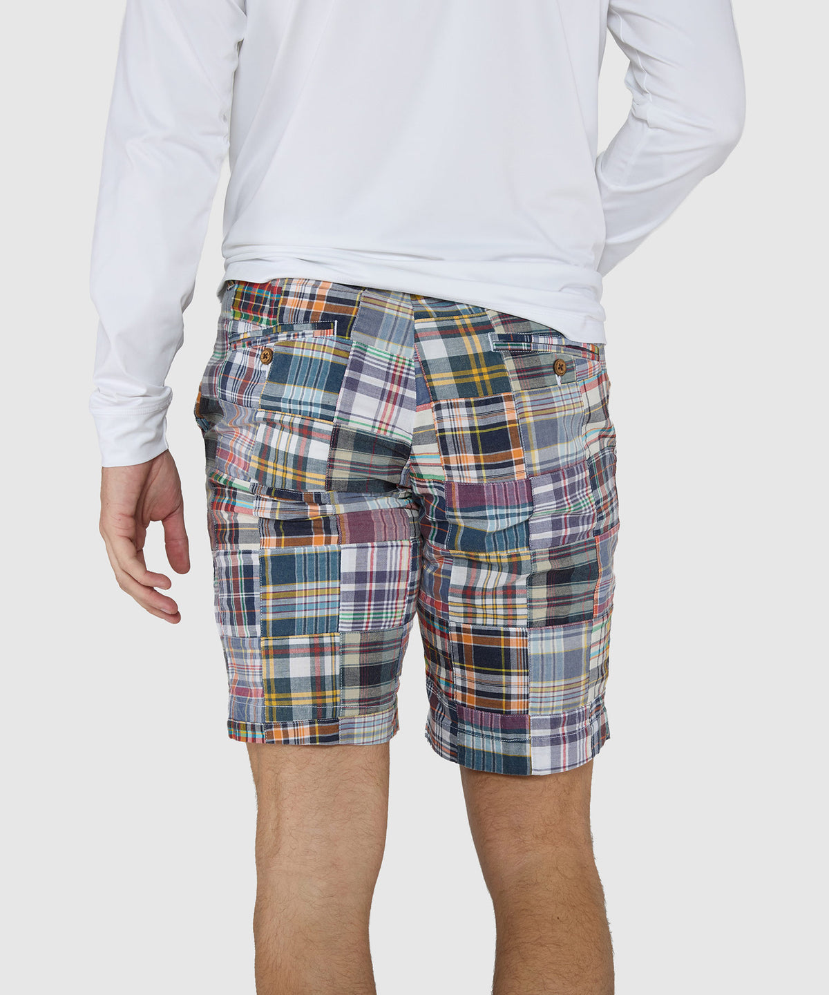 Westport Lifestyle Ocean Isle Patchwork Shorts, Men's Big & Tall