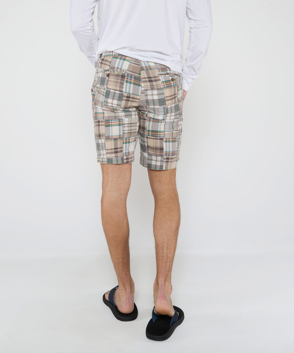 Westport Lifestyle Ocean Isle Patchwork Shorts, Men's Big & Tall