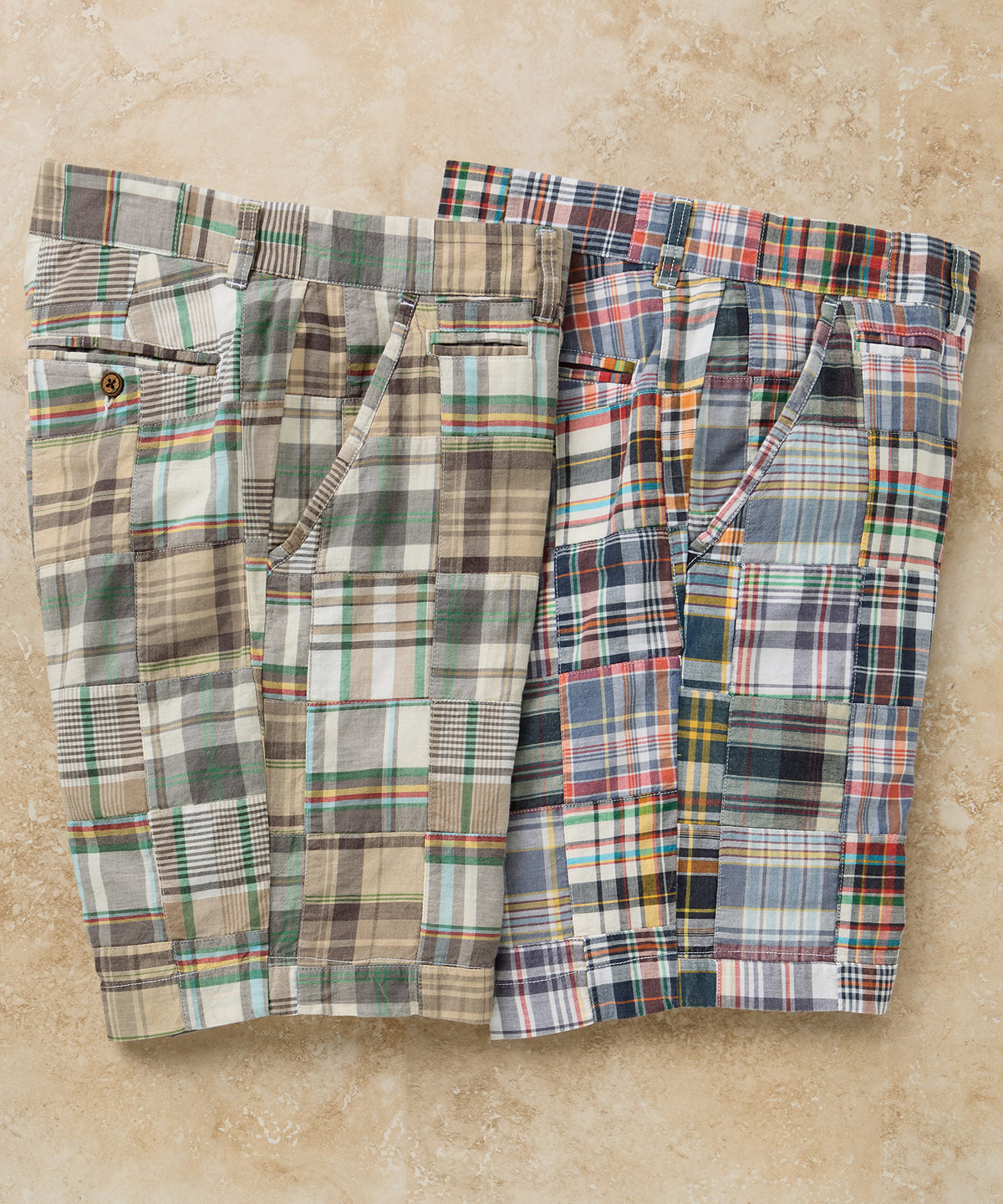Westport Lifestyle Ocean Isle Patchwork Shorts, Men's Big & Tall