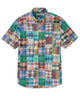Westport Lifestyle Short Sleeve Button-Down Collar Madras Sport Shirt
