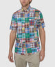 Westport Lifestyle Short Sleeve Button-Down Collar Madras Sport Shirt