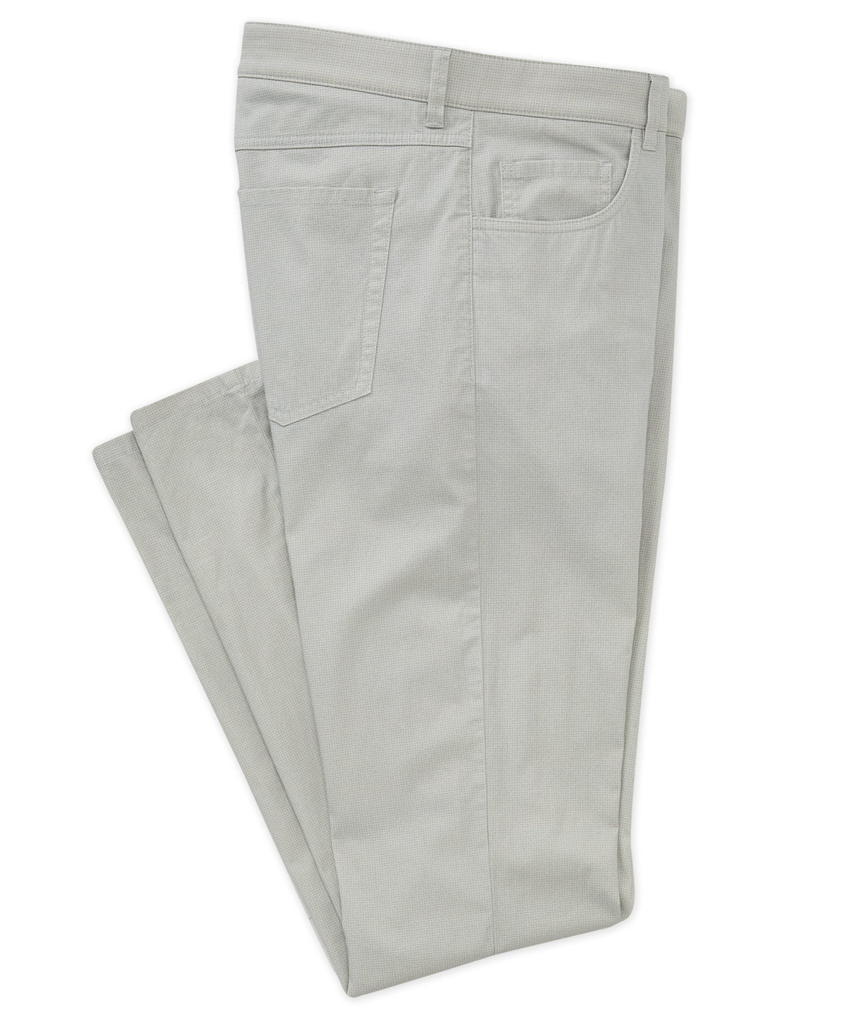 Westport Black Mosaic Print Stretch 5-Pocket Pants, Men's Big & Tall