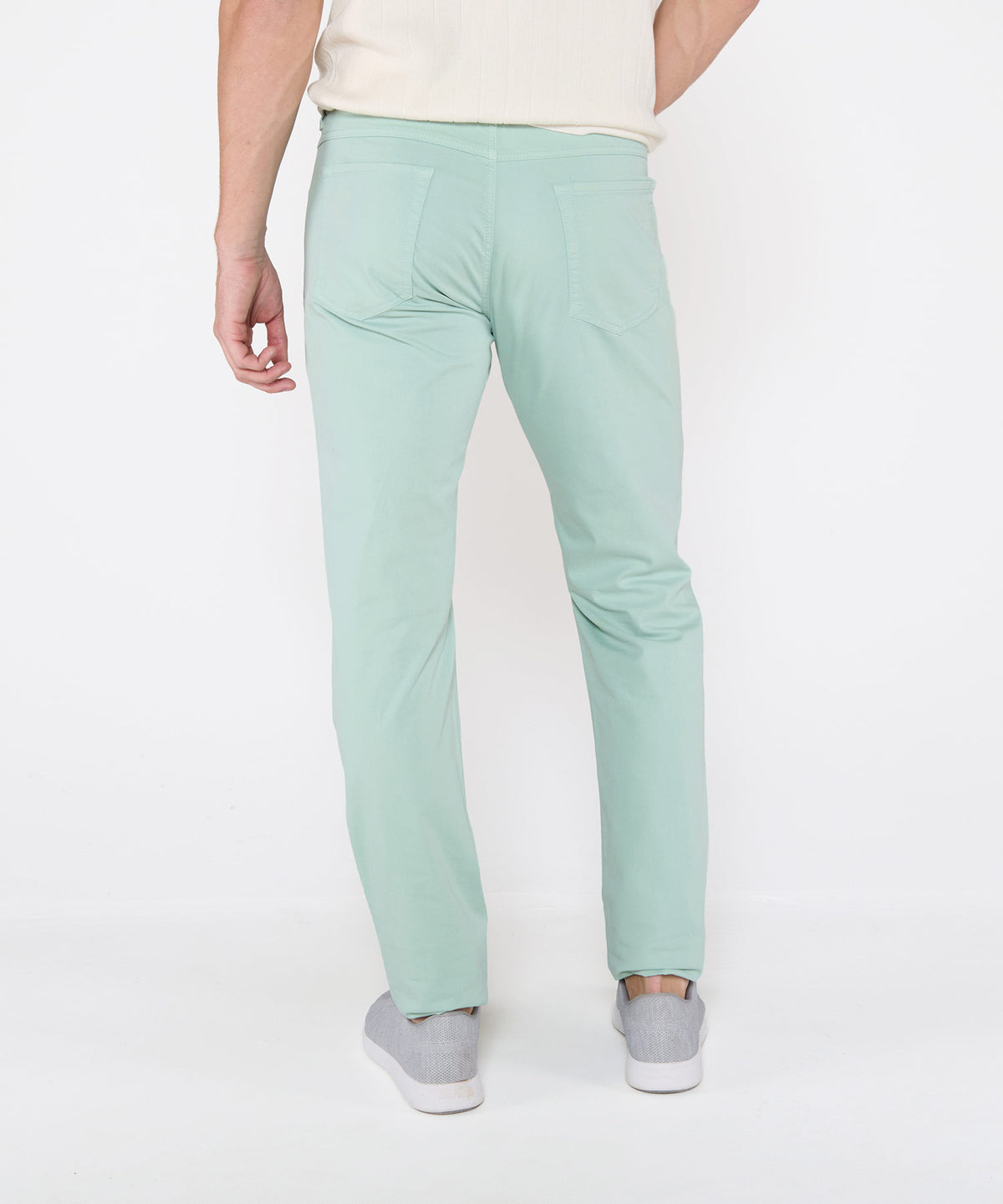 Westport Black Garment-Dyed Broken Twill 5-Pocket Pant, Men's Big & Tall