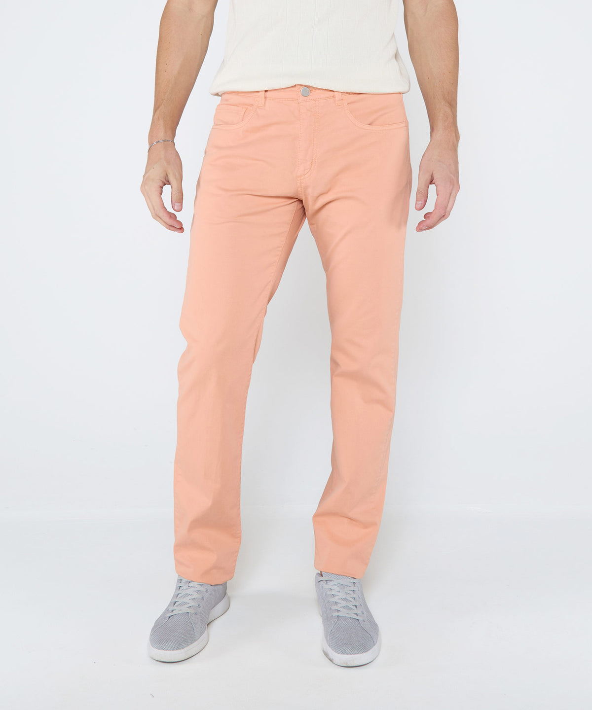 Westport Black Garment-Dyed Broken Twill 5-Pocket Pant, Men's Big & Tall