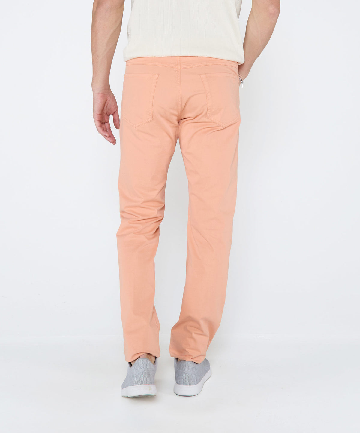 Westport Black Garment-Dyed Broken Twill 5-Pocket Pant, Men's Big & Tall