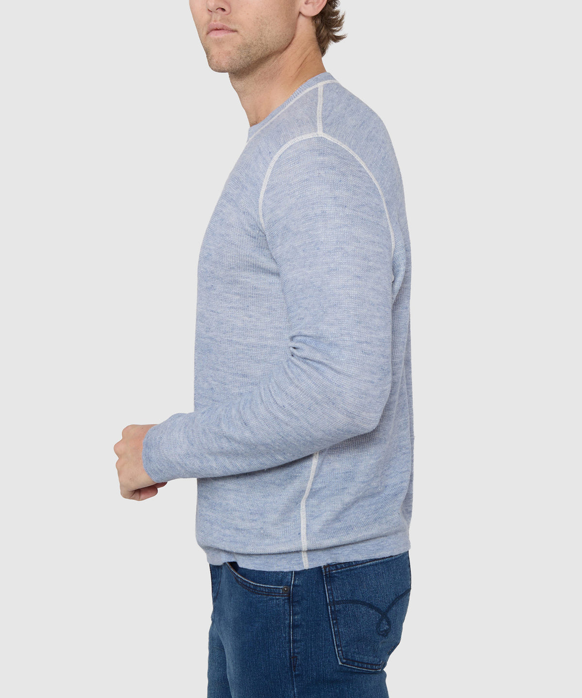 Westport Black Lisbon Reversible Crew, Men's Big & Tall