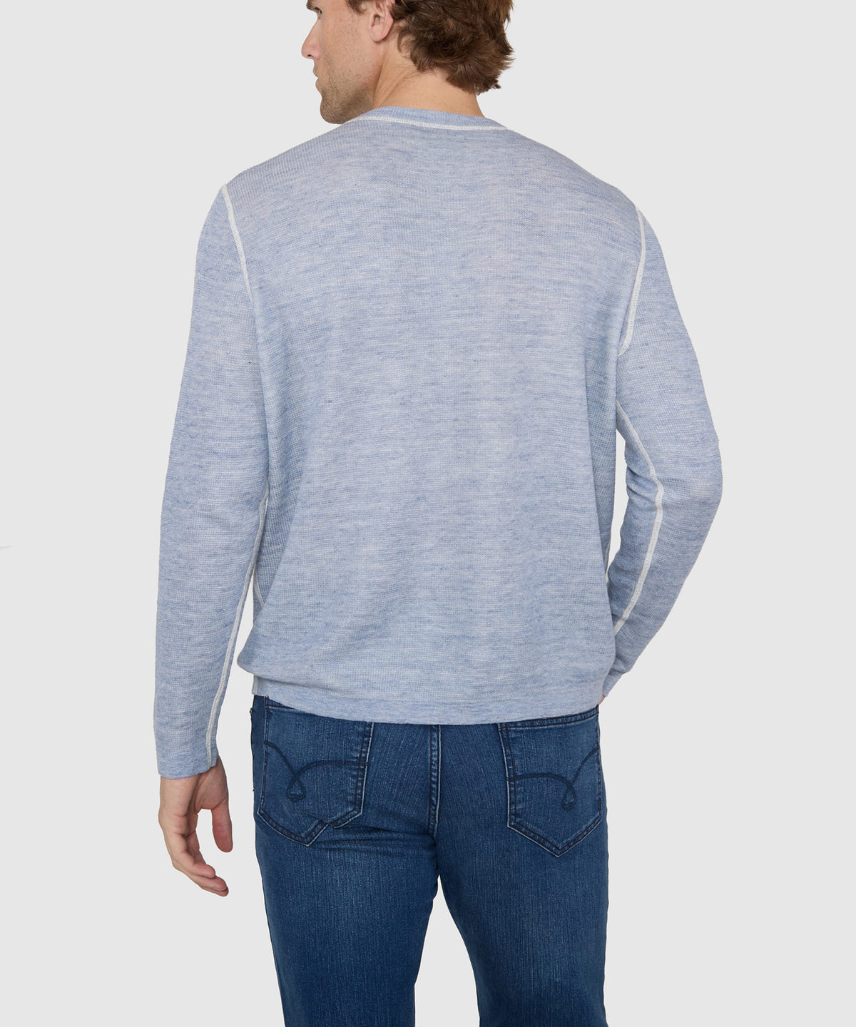 Westport Black Lisbon Reversible Crew, Men's Big & Tall