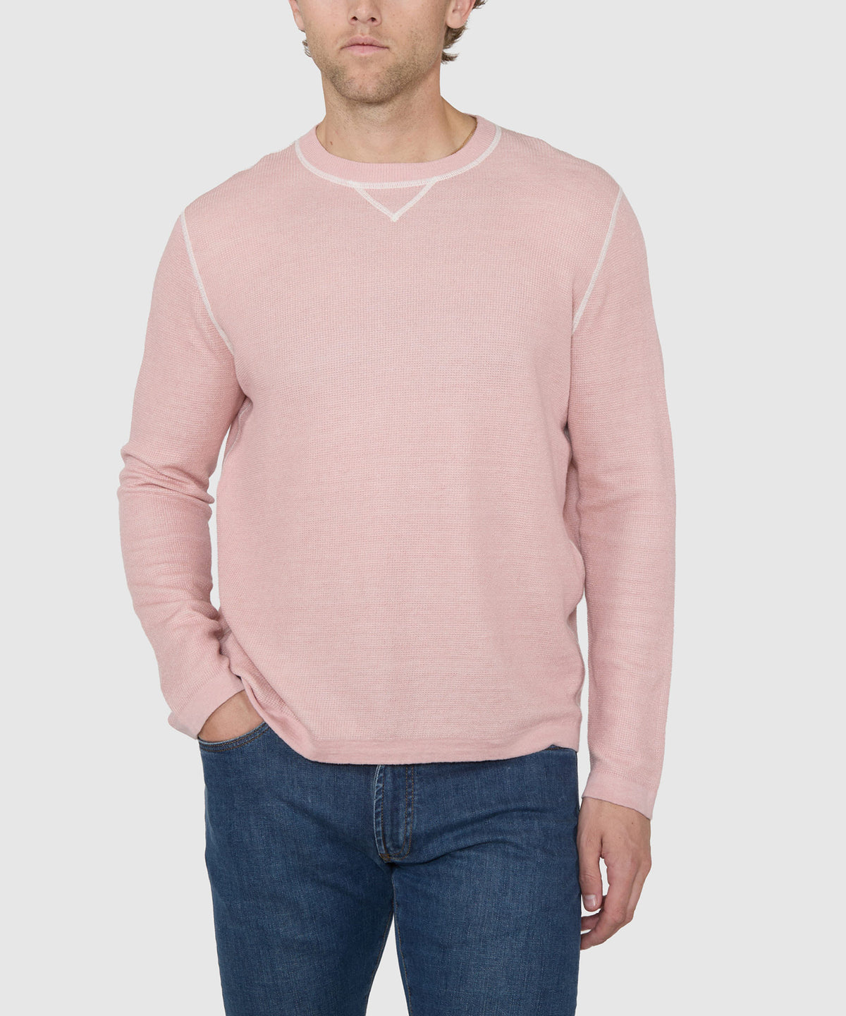 Westport Black Lisbon Reversible Crew, Men's Big & Tall