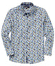 Westport Black Long Sleeve Print Sport Shirt