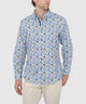 Westport Black Long Sleeve Print Sport Shirt