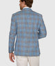 Westport Black Two-Button Side Vent Plaid Sport Coat