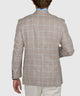Westport Black Two-Button Side Vent Windowpane Sport Coat