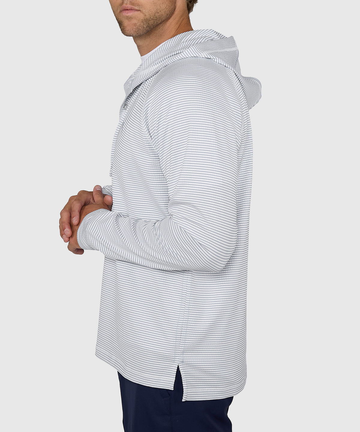 Tommy Bahama Costa Wave Starboard Stripe Hoodie, Men's Big & Tall