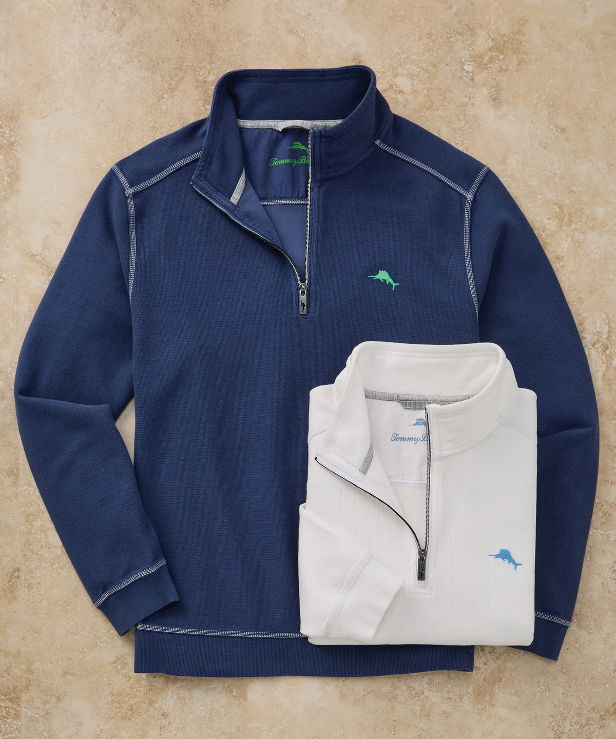 Tommy Bahama Montego Bay Half-Zip Pullover, Men's Big & Tall