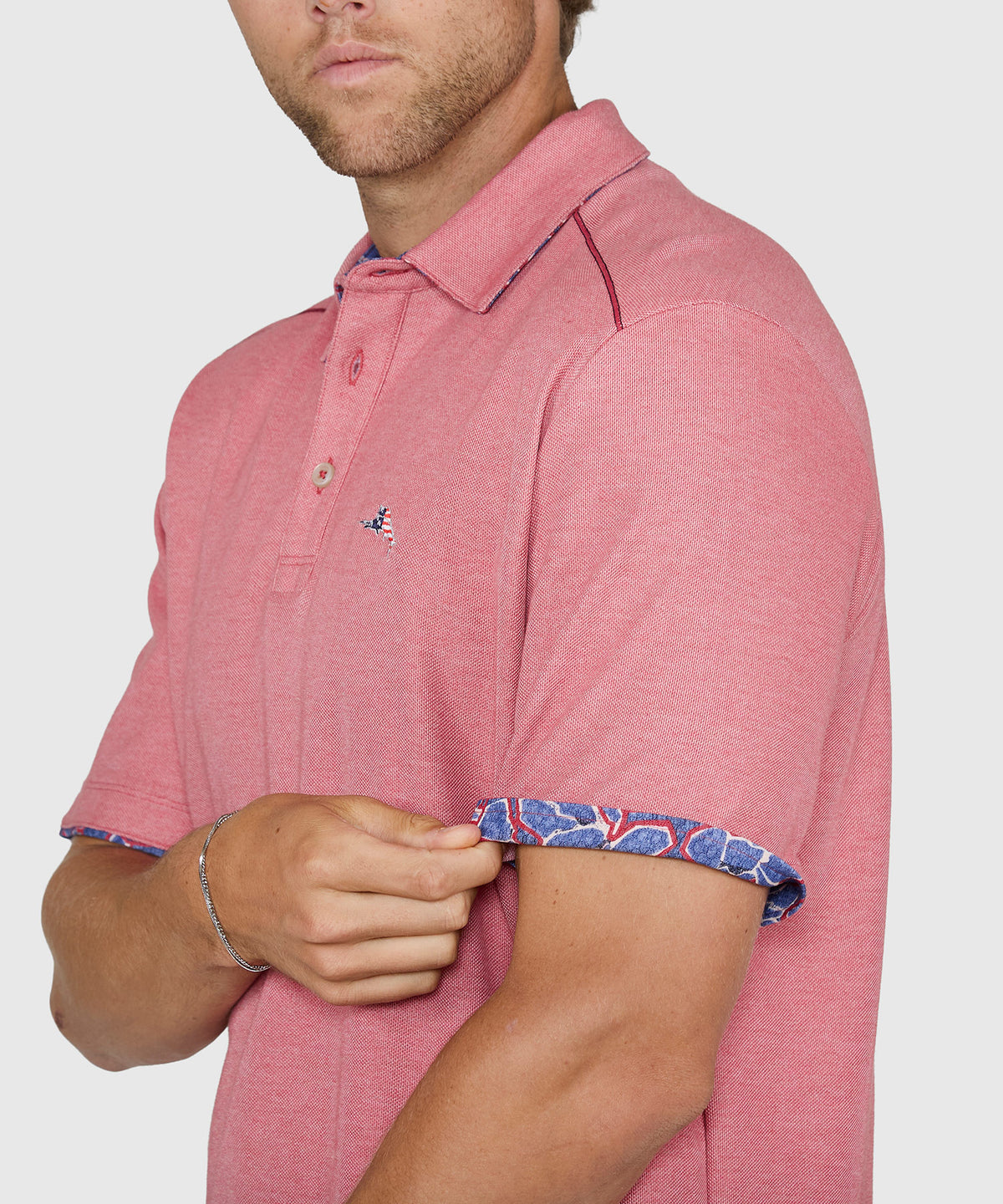 Tommy Bahama Geo Rio 5 o'clock Polo, Men's Big & Tall