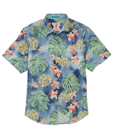 Tommy Bahama Short Sleeve Nova Wave Mira Jungle Sport Shirt, Men's Big & Tall