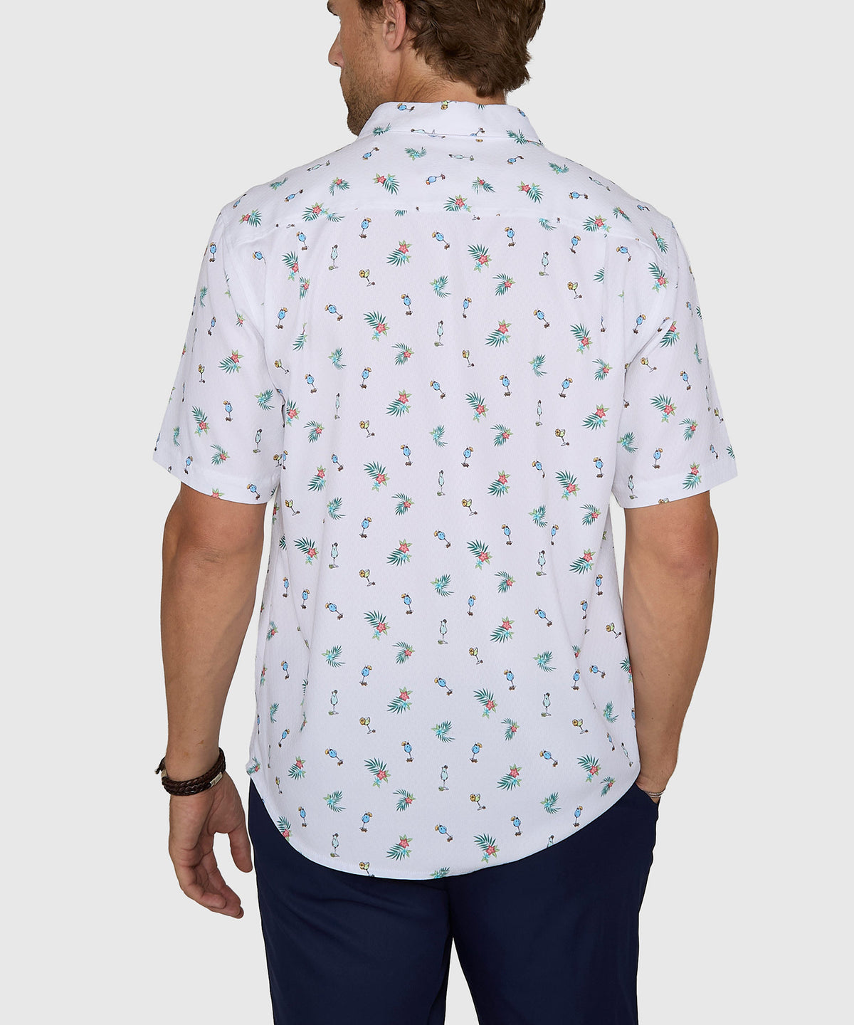 Tommy Bahama Coastal Ease Fiesta Fizz Camp Shirt, Men's Big & Tall