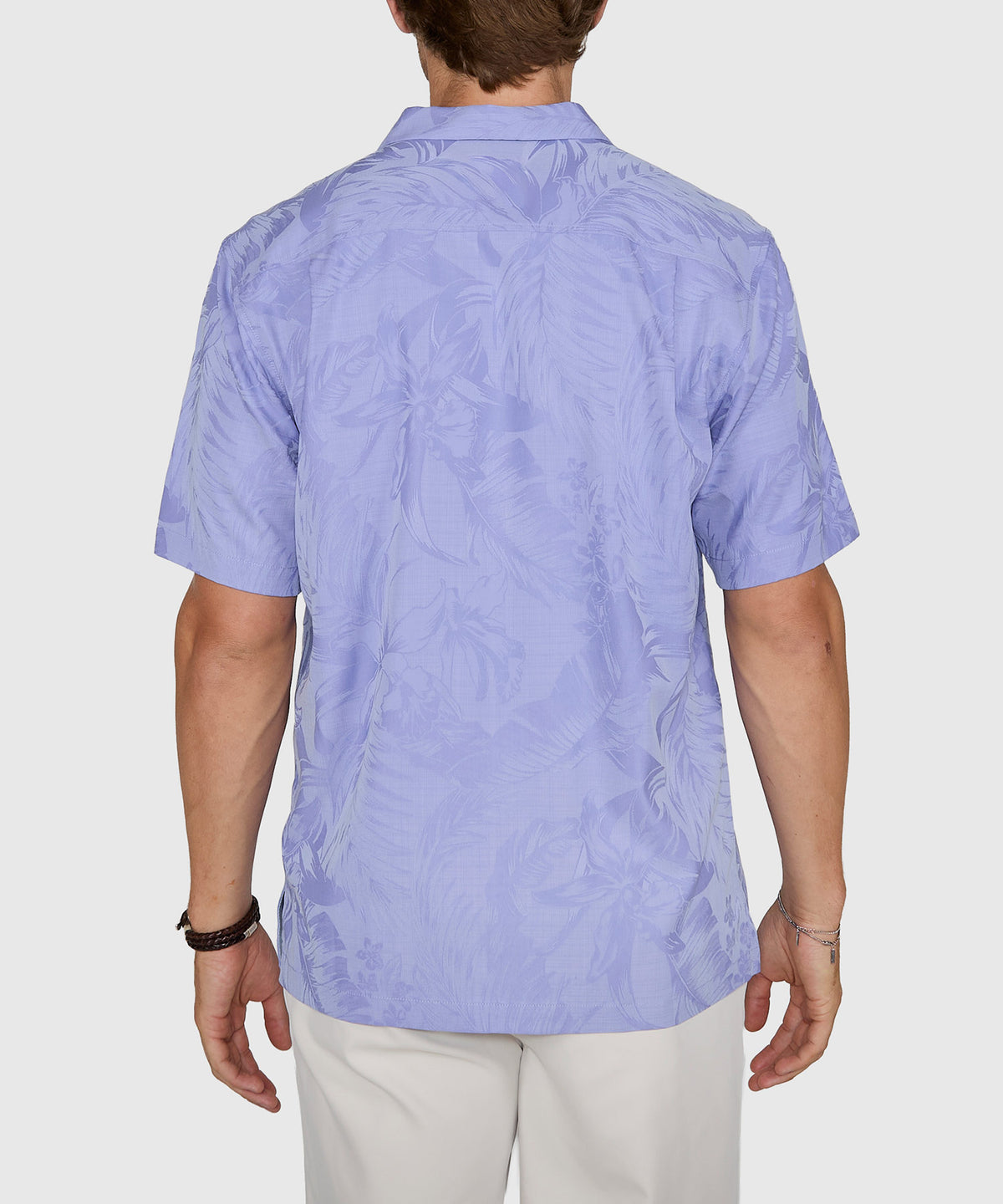 Tommy Bahama Coastal Ease Botanic Loom Camp Shirt, Men's Big & Tall