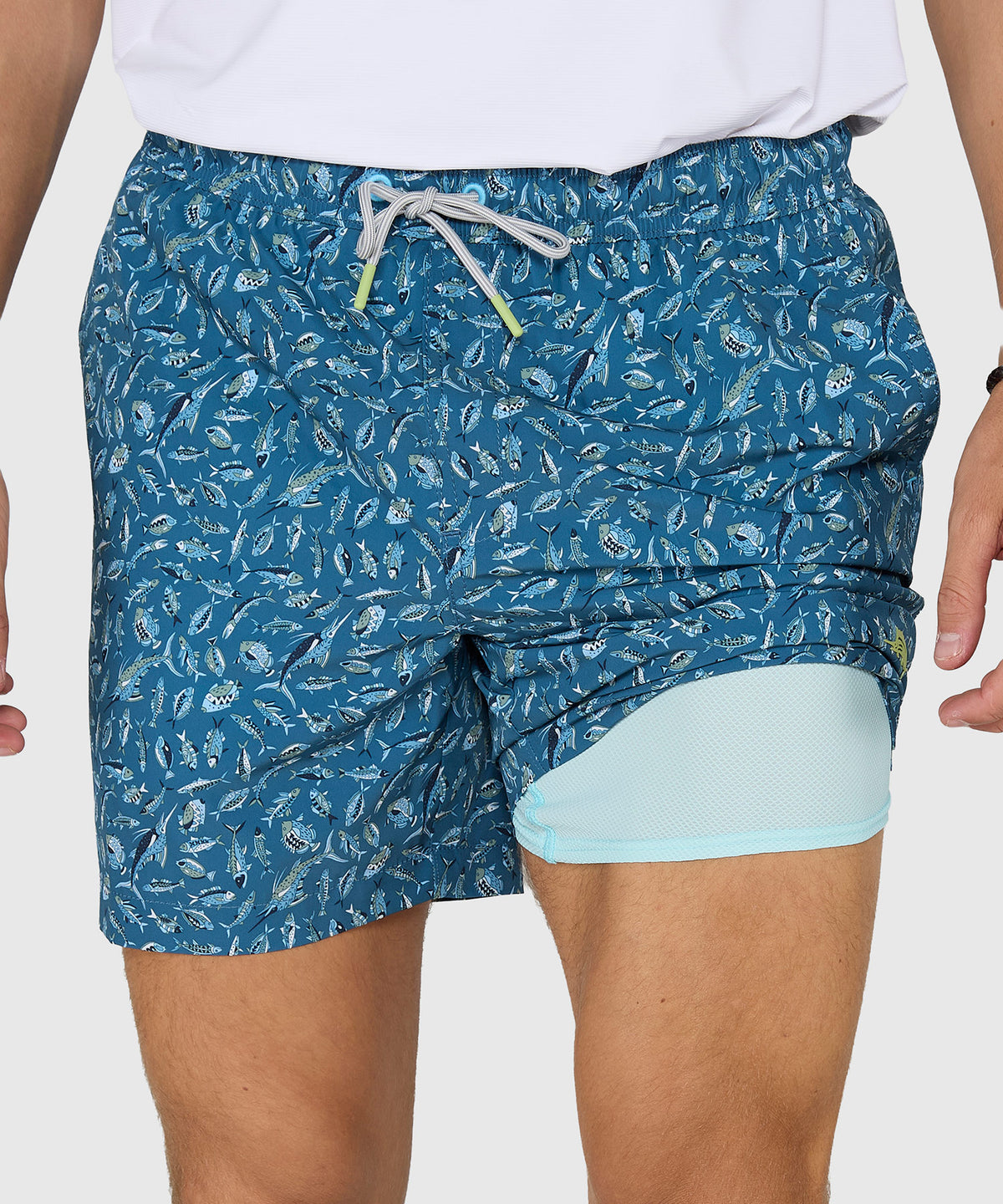 Tommy Bahama Naples Night Schooled Swim Trunk, Men's Big & Tall