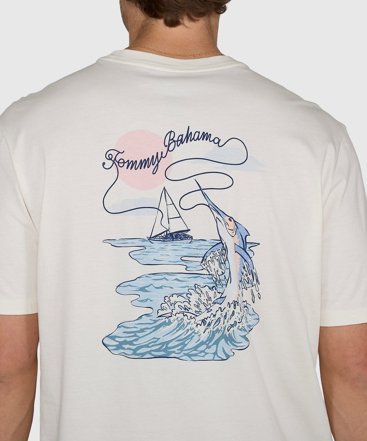 Tommy Bahama Reel Catch Crew Neck T-Shirt, Men's Big & Tall