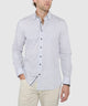 Westport Black Long Sleeve Print Sport Shirt