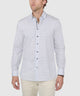 Westport Black Long Sleeve Print Sport Shirt