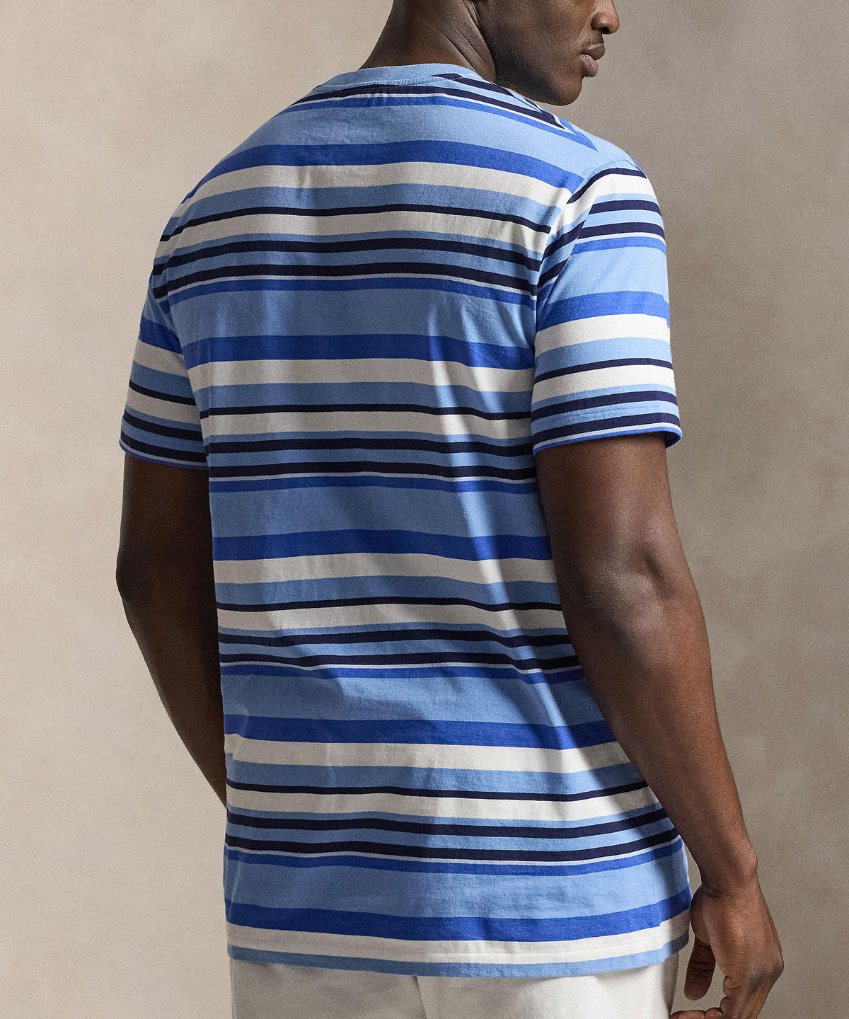 Polo Ralph Lauren Short Sleeve Animated Stripe T-Shirt, Men's Big & Tall