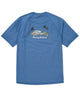 Tommy Bahama Short Sleeve Chill Time Bay Crew Rash Guard Shirt