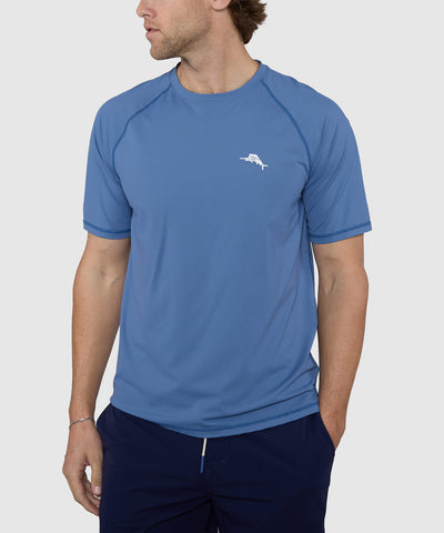 Tommy Bahama Short Sleeve Chill Time Bay Crew Shirt, Men's Big & Tall