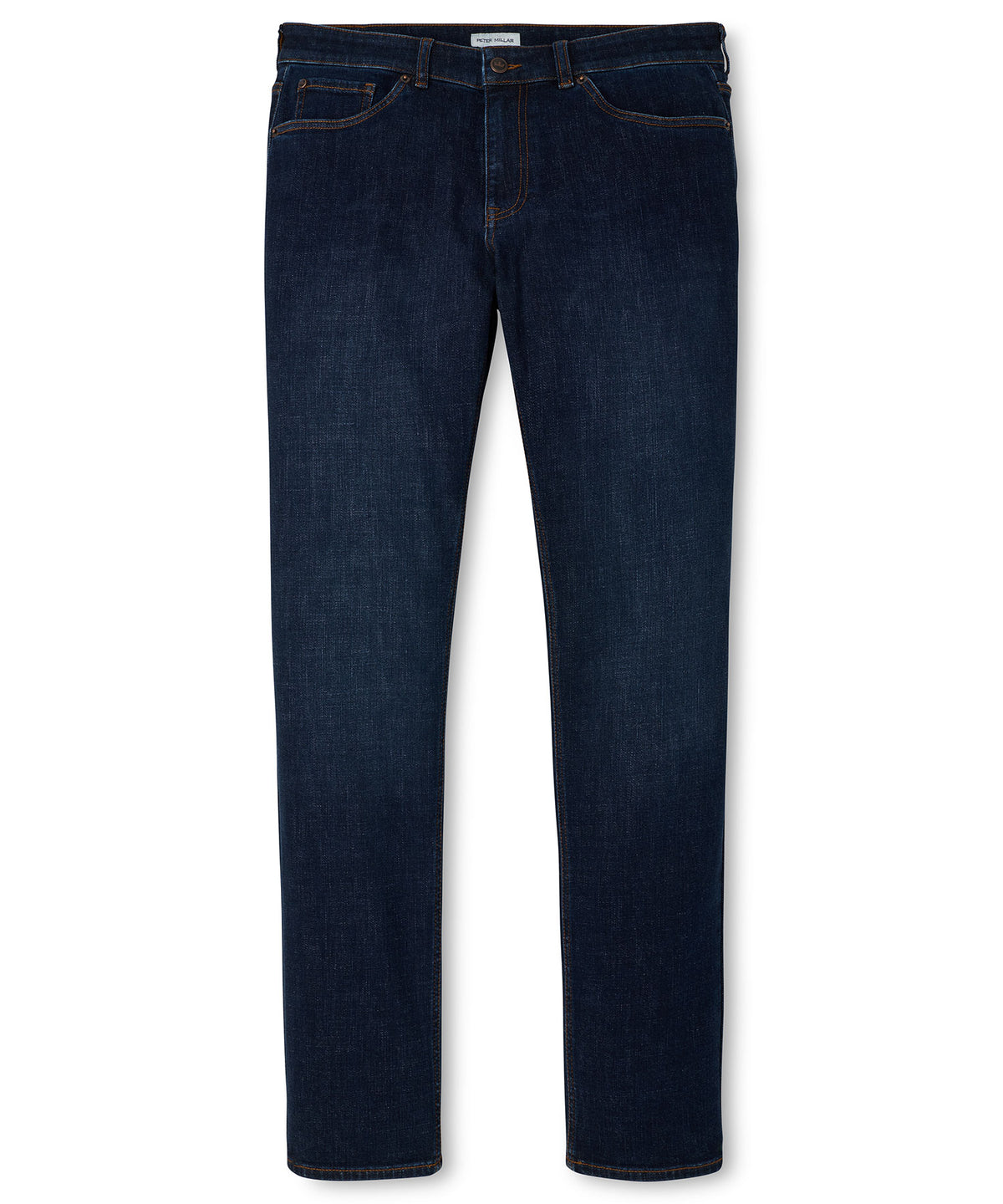 Peter Millar Crown Heritage 5-Pocket Pant - Midnight Blue Rinse, Men's Big & Tall