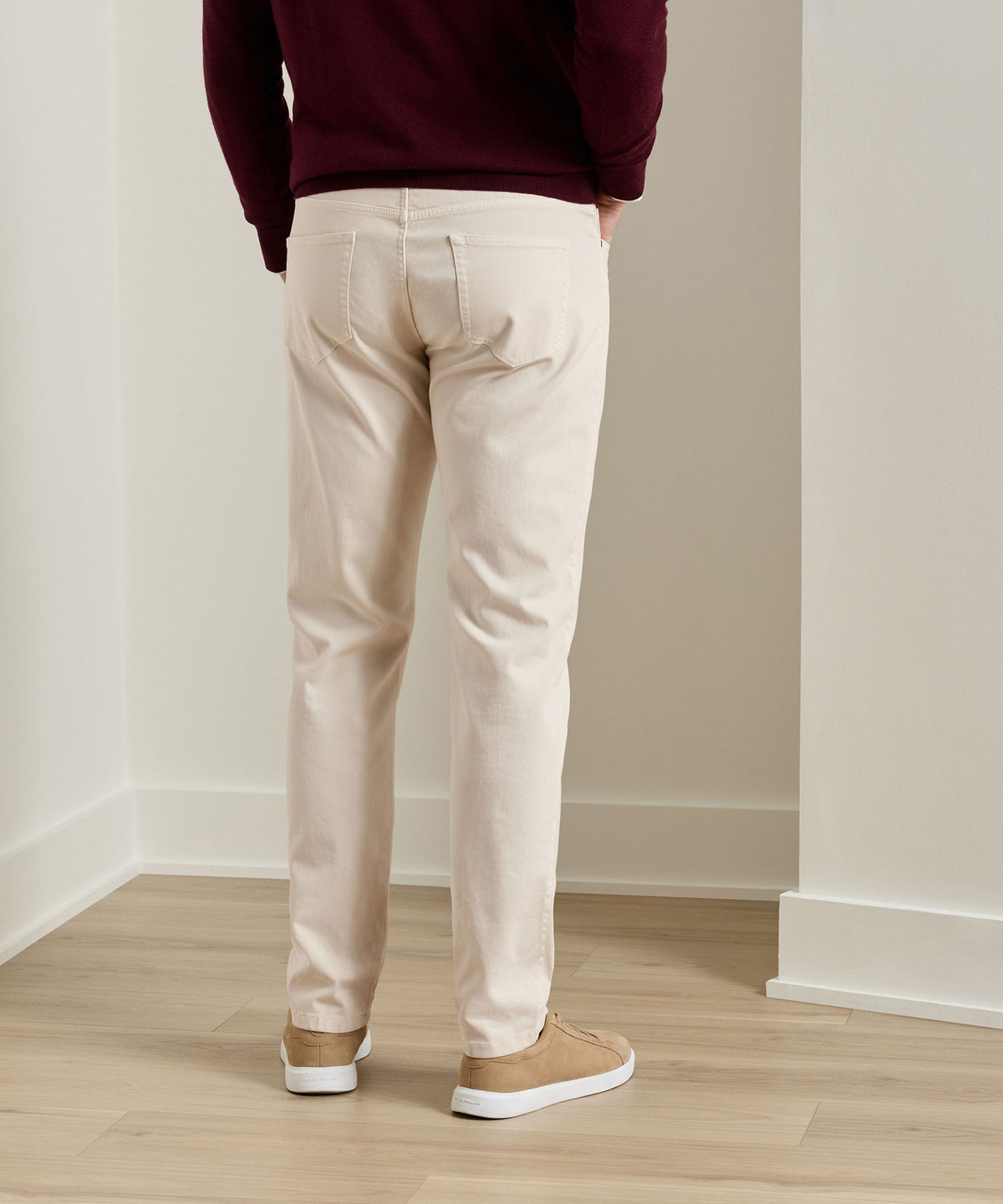 Peter Millar Crown Cotton Canvas 5-Pocket Pant, Men's Big & Tall