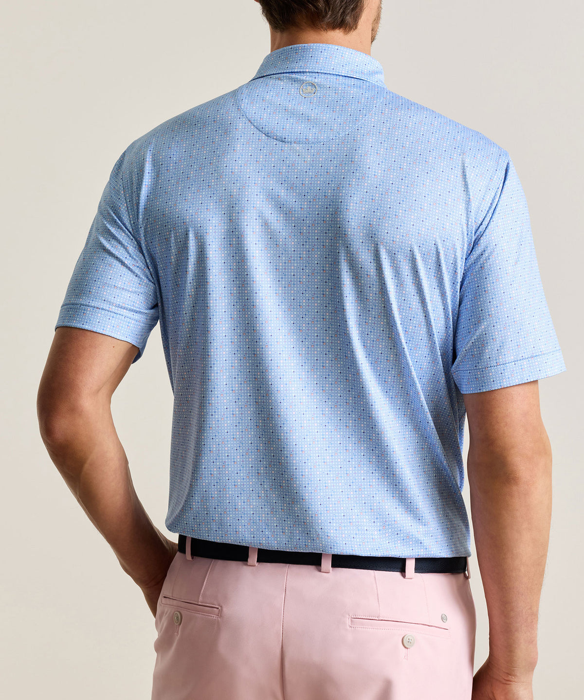 Peter Millar Rivington Print Polo, Men's Big & Tall