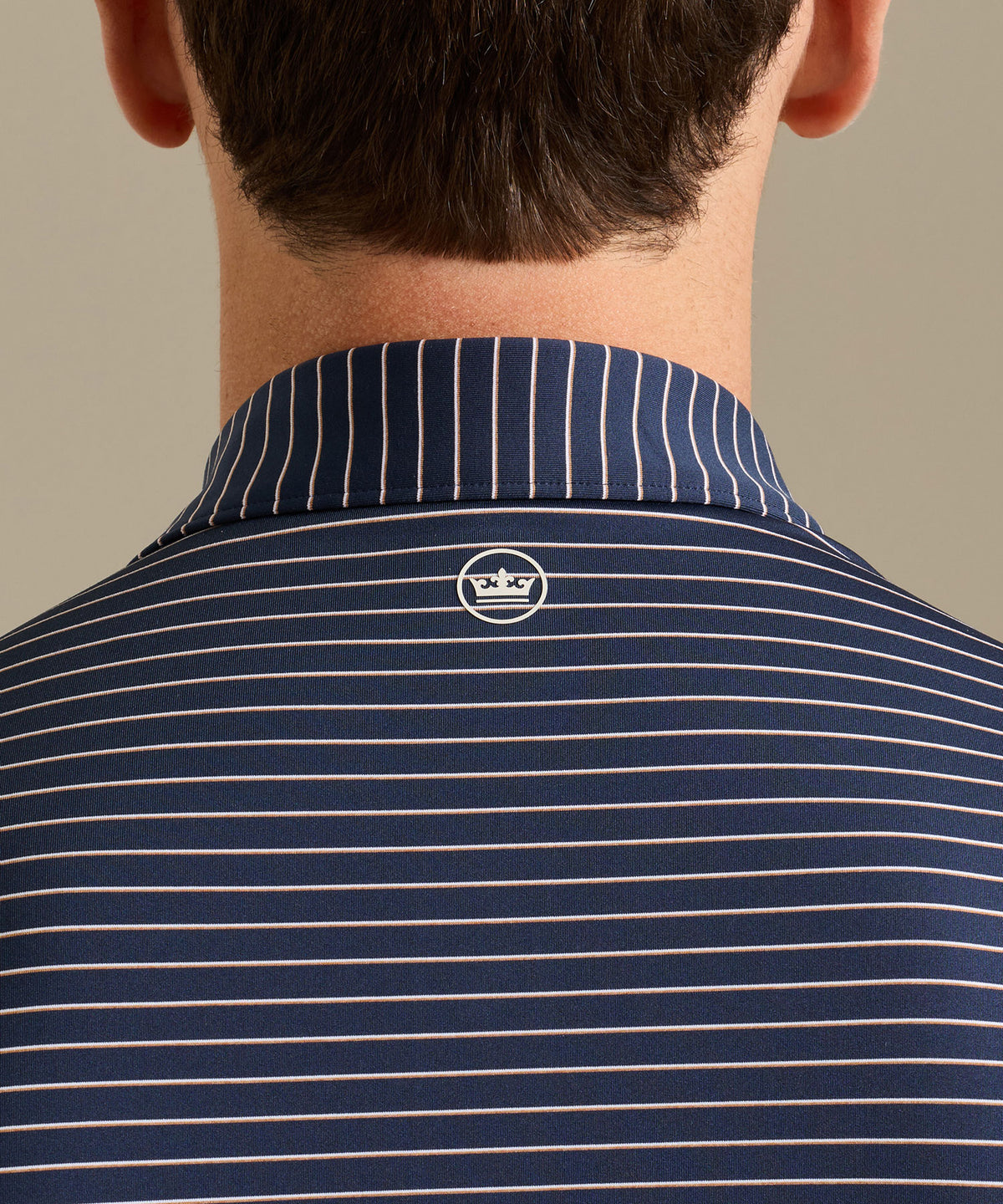 Peter Millar Oaks Stripe Polo, Men's Big & Tall