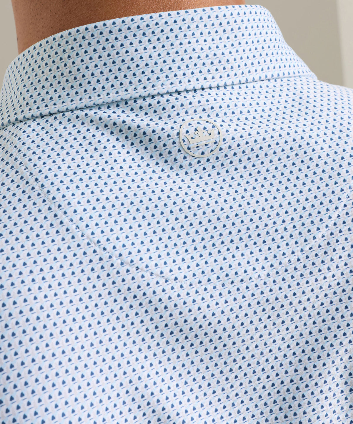 Peter Millar Hummingbird Print Polo, Men's Big & Tall