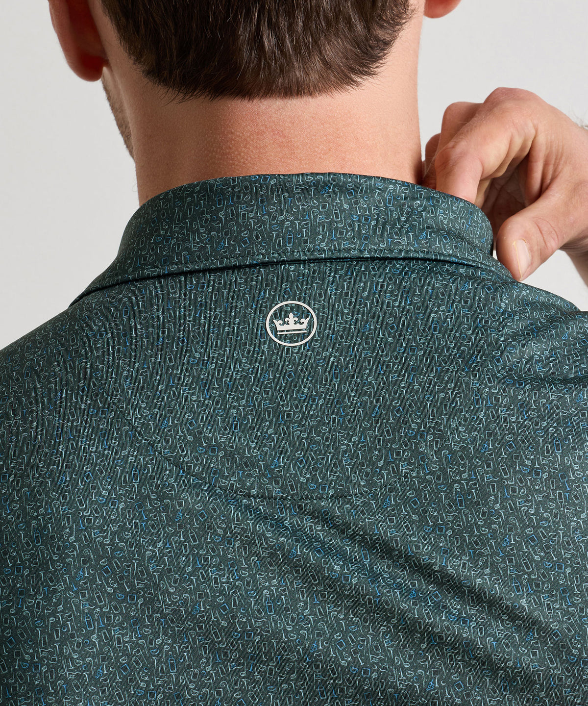 Peter Millar Transfusion Print Polo, Men's Big & Tall