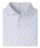 Peter Millar Glassware Print Polo - White