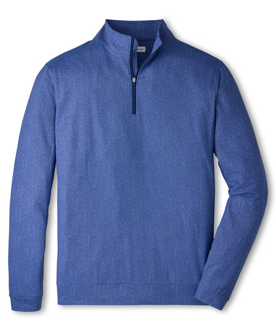 Peter Millar Perth Herringbone Quarter-Zip Pullover, Men's Big & Tall