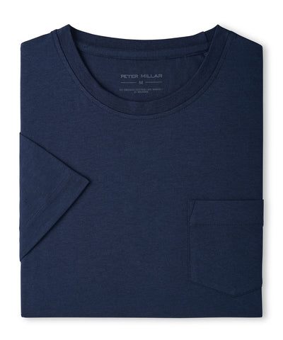 Peter Millar Crown Comfort Pocket Tee, Men's Big & Tall