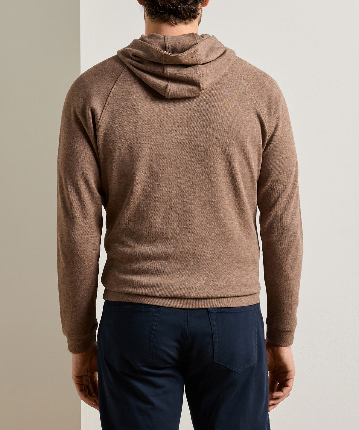 Peter Millar Long Sleeve Crown Comfort Hoodie Pullover, Men's Big & Tall