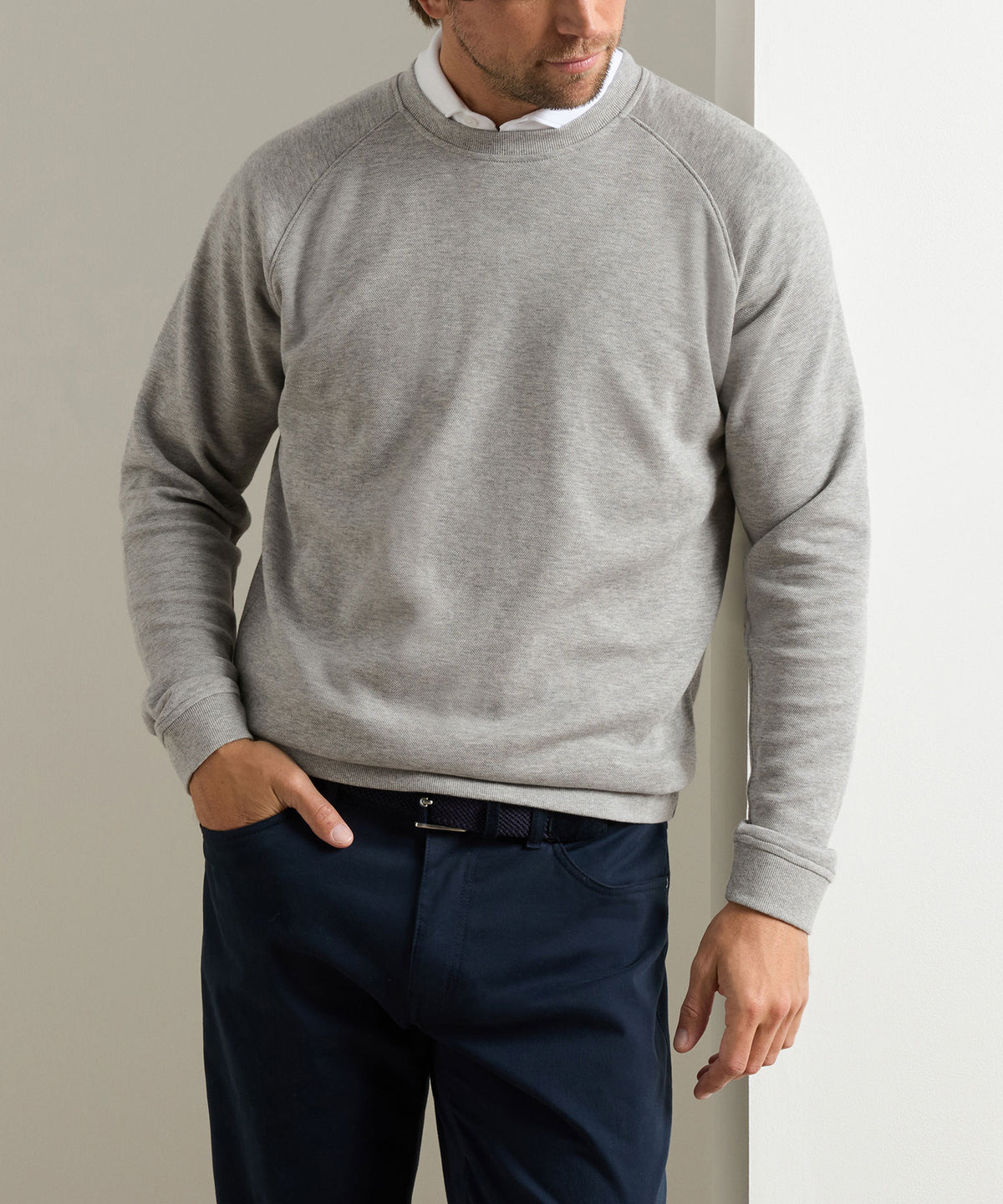 Peter Millar Long Sleeve Crown Comfort Crew Pullover, Men's Big & Tall