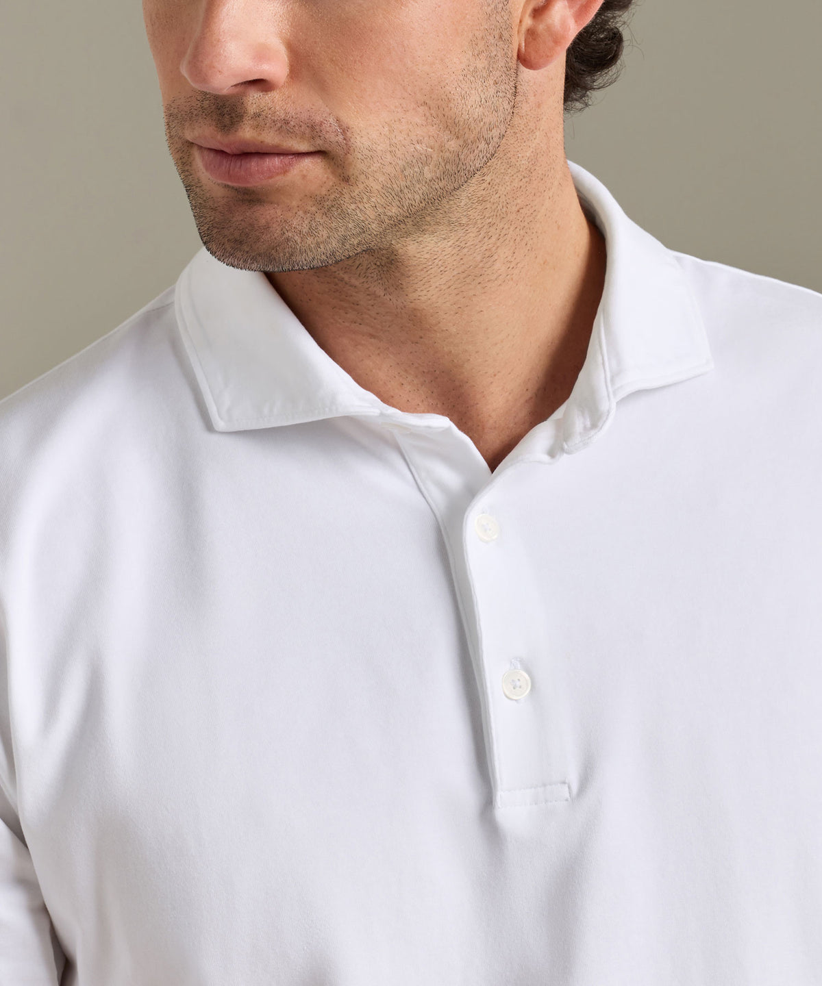 Peter Millar Crown Flex Long Sleeve Polo, Men's Big & Tall