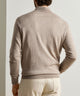 Peter Millar Autumn Crest Suede Trim Quarter-Zip Pullover