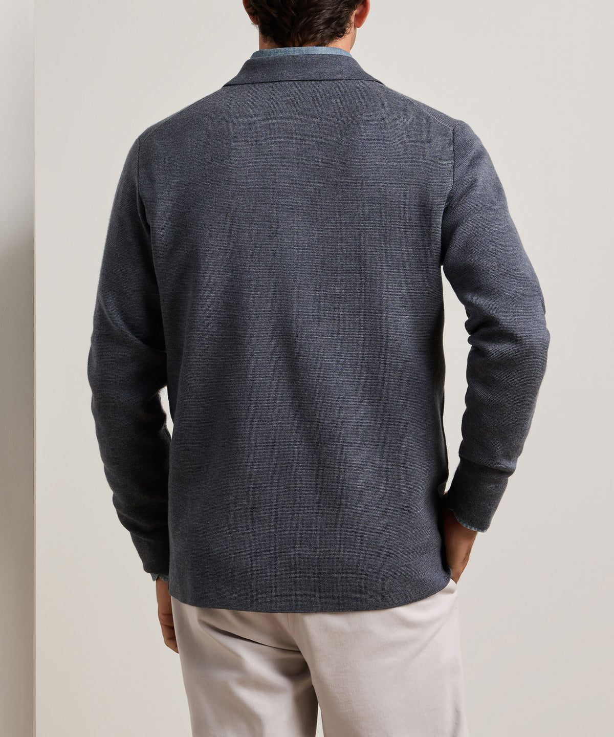 Peter Millar Autumn Crest Sweater Chore Coat, Men's Big & Tall